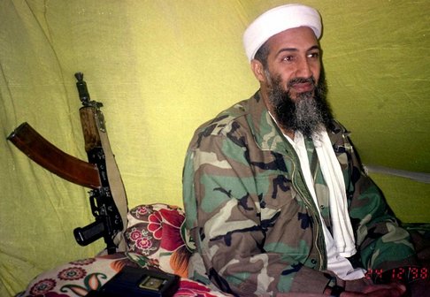 Osama in Laden second from. The Second Essential Scary